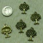 Bronze Tree Of Life Charms