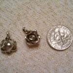 Posy Flower Charms Lot Of Five Set 3