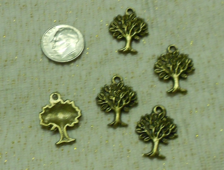 Bronze Tree Of Life Charms