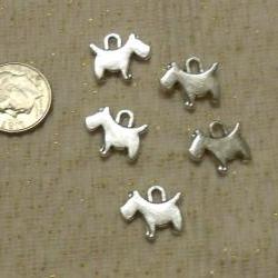 Scottie Dog Charms Lot Of ..